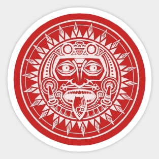 Mayan Circle Sticker